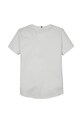Девочка Детская хлопковая футболка Tommy Hilfiger KG0KG08298.128.176.PPYA белый