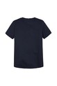 Девочка Детская хлопковая футболка Tommy Hilfiger KG0KG08298.128.176.PPYA тёмно-синий