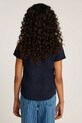 Детская хлопковая футболка Tommy Hilfiger тёмно-синий KG0KG08298.128.176.PPYA