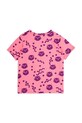 Mini Rodini tricou Squiggly cats 2512012128 roz SS25