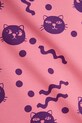 Fete Mini Rodini tricou Squiggly cats 2512012128 roz