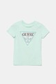 Guess tricou copii imprimeu turcoaz J2YI51.K6YW1.PPYA