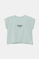 Дитяча футболка Guess аплікація бірюзовий J4BI34.J1314.PPYA