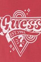 Dziewczynka Guess t-shirt bawełniany dziecięcy J5RI02.K6YW4.PPYA różowy