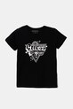 Дитяча бавовняна футболка Guess з еластаном чорний J5RI02.K6YW4.PPYA