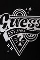 Дівчинка Дитяча бавовняна футболка Guess J5RI02.K6YW4.PPYA чорний