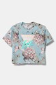 Guess tricou copii imprimeu albastru J5RI05.K6YW4.PPYA