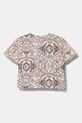 Dětské tričko Guess J5RI05.K6YW4.PPYA béžová SS25