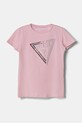 Guess tricou copii print roz J5RI12.K6YW4.PPYA