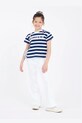Детская футболка Guess с эластаном голубой J5RI16.K9NF4.PPYA