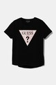 Детская футболка Guess с эластаном чёрный J5RI18.K6YW4.PPYA