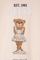 Dziewczynka Guess t-shirt dziecięcy J5RI24.K6YW4.PPYA beżowy