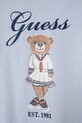 Dziewczynka Guess t-shirt dziecięcy J5RI24.K6YW4.PPYA niebieski