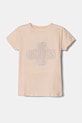Guess tricou copii imprimeu roz J5RI36.K6YW4.PPYA