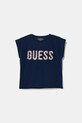 Дитяча футболка Guess з еластаном темно-синій J5RI37.K6YW4.PPYA