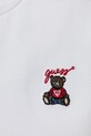Fete Guess tricou copii J5RI44.J1314.PPYA alb