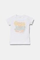 Guess t-shirt dziecięcy z elastanem biały K5RI06.K6YW4.PPYA