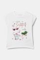 Detské tričko Guess nášivka biela K5RI14.K6YW4.PPYA