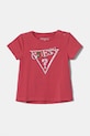 Детская футболка Guess аппликация розовый K5RI16.K6YW4.PPYA