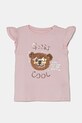 Дитяча футболка Guess аплікація рожевий K5RI18.K6YW4.PPYA