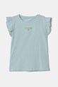 Детская футболка Guess аппликация голубой K5RI26.K6YW4.PPYA
