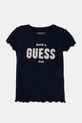 Guess t-shirt dziecięcy aplikacja granatowy K5RI28.K6YW4.PPYA
