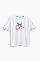 Desigual tricou de bumbac pentru copii 25SGTK02 alb SS25