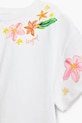 Desigual maglietta in cotone per bambini 25SGTK04 bianco