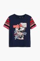 Desigual tricou de bumbac pentru copii x Disney 25SGTK20 bleumarin SS25