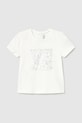 Mayoral t-shirt dziecięcy nadruk beżowy 105.4G.Baby.PPYA