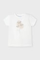 Dětské tričko Mayoral 174.6E.Mini.PPYA béžová SS25