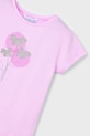 Mayoral tricou copii roz 174.6E.Mini.PPYA
