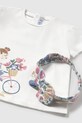 Dziewczynka Mayoral t-shirt dziecięcy 1044.4E.Baby.PPYA biały