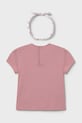 Mayoral tricou copii 1044.4E.Baby.PPYA roz SS25