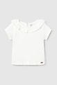 Mayoral tricou de bumbac pentru copii uni bej 1045.4F.Baby.PPYA
