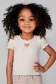 Дитяча футболка Mayoral з еластаном бежевий 3005.6F.Mini.PPYA