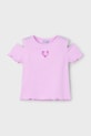 Detské tričko Mayoral s elastanom ružová 3005.6F.Mini.PPYA