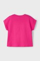 Dječja pamučna majica kratkih rukava Mayoral 3006.6F.Mini.PPYA roza SS25