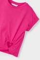 Djevojčice Dječja pamučna majica kratkih rukava Mayoral 3006.6F.Mini.PPYA roza