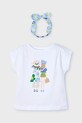 Mayoral tricou de bumbac pentru copii print albastru 3009.6H.Mini.PPYA