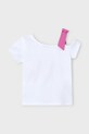 Dziewczynka Mayoral t-shirt bawełniany dziecięcy 3011.6K.Mini.PPYA różowy