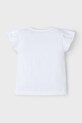 Fete Mayoral tricou copii 3015.6R.Mini.PPYA alb