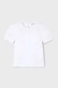 Mayoral t-shirt in cotone per bambini con colletto bianco 3055.6H.Mini.PPYA