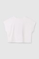Fete Mayoral tricou de bumbac pentru copii 6021.8B.Junior.PPYA bej