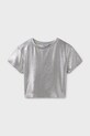 Mayoral tricou copii uni argintiu 6027.8B.Junior.PPYA