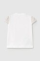 Detské bavlnené tričko Mayoral Newborn 1070.2N.Newborn.PPYH biela SS25