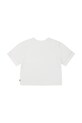 Детская футболка Levi's ROLL CUFF MEET AND GREET T 3EM166 белый SS25