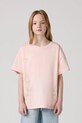 Детская футболка Levi's OVERSIZE EMBROIDERY FLORAL остальные розовый 4EM398