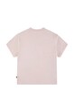 Девочка Детская футболка Levi's OVERSIZE EMBROIDERY FLORAL 4EM398 розовый