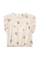 Liewood top dziecięcy Emery Printed Viscose Top pozostałe beżowy LW19838